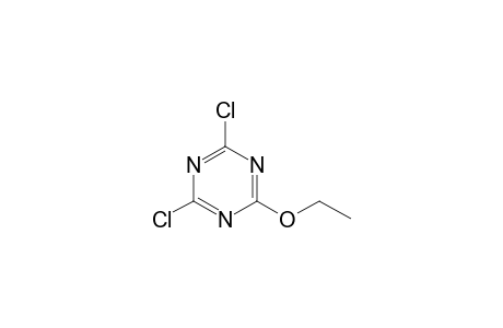 2,4-bis(chloranyl)-6-ethoxy-1,3,5-triazine