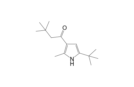 1-(5-tert-Butyl-2-methyl-1H-pyrrol-3-yl)-3,3-dimethylbutan-1-one