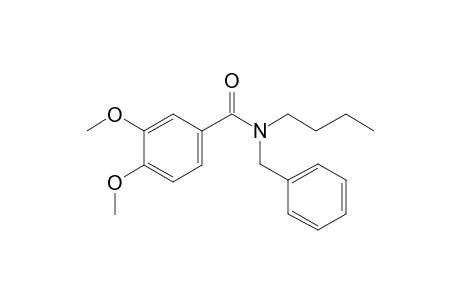 Benzamide, 3,4-dimethoxy-N-benzyl-N-butyl-