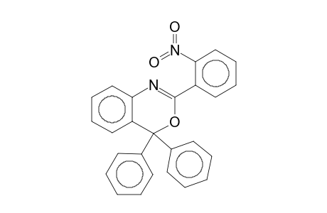 2-(2-Nitrophenyl)-4,4-diphenyl-4H-3,1-benzoxazine