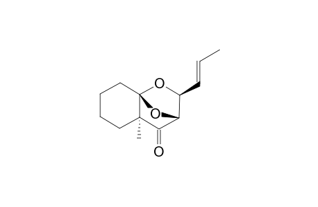 6-METHYL-9-PROPENYL-10,11-DIOXATRICYCLO-[6.2.1.0(1,6)]-UNDECAN-7-ONE