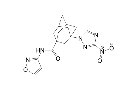 N-(3-isoxazolyl)-3-(3-nitro-1H-1,2,4-triazol-1-yl)-1-adamantanecarboxamide