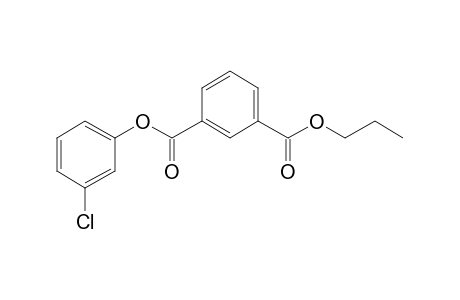 Isophthalic acid, 3-chlorophenyl propyl ester