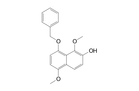 4-Benzyloxy-1,5-dimethoxy-6-naphthol