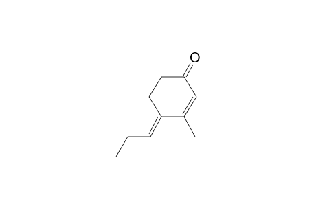 (4E)-3-methyl-4-propylidene-1-cyclohex-2-enone