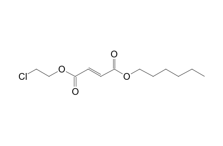 Fumaric acid, 2-chloroethyl hexyl ester