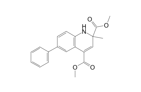 Dimethyl 6-phenyl-2-methyl-1,2-dihydroquinoline-2,4-dicarboxylate