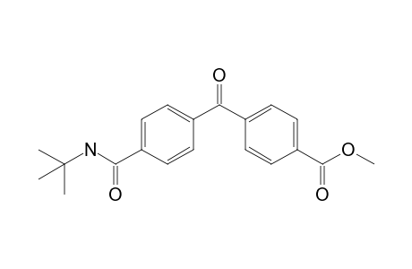 Methyl 4-[4'-(N-t-butylaminocarbonyl)benzoyl]-benzoate