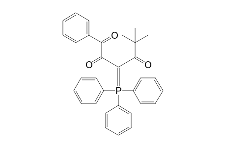 5,5-Dimethyl-1-phenyl-3-triphenylphosphoranylidenehexane-1,2,4-trione