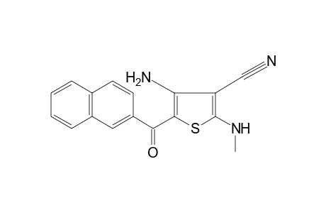 4-amino-2-(methylamino)-5-(2-naphthoyl)-3-thiophenecarbonitrile