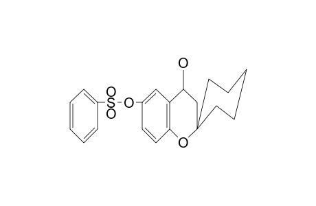 spiro[chroman-2,1'-cyclohexane]-4,6-diol, 6-(benzenesulfonate)