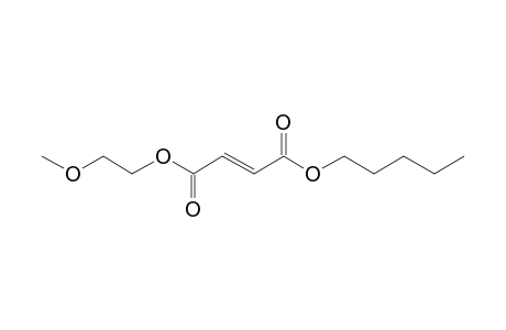 Fumaric acid, 2-methoxyethyl pentyl ester