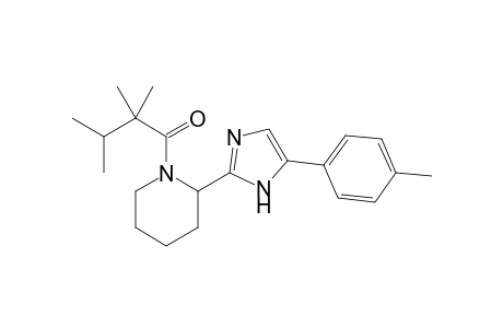 2,2,3-trimethyl-1-(2-(5-(p-tolyl)-1H-imidazol-2-yl)piperidin-1-yl)butan-1-one