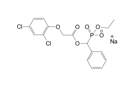 Methyl Sodium ethyl-.alpha.-[(2',4'-dichlorophenoxy)acetoxy]phenyl-phosphonate