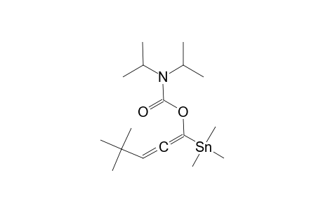 (AS)-4,4-DIMETHYL-1-(TRIMETHYLSTANNYL)-PENTA-1,2-DIENYL-N,N-DIISOPROPYLCARBAMATE