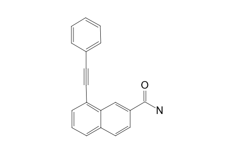 8-(Phenylethyn-1-yl)-2-naphthamide