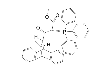 Methyl 3-(12'-methyl-9',10'-dihydro-9',10'-ethanoanthracene-11'-yl)-3-oxo-2-(triphenylphosphoranylidene)propanoate