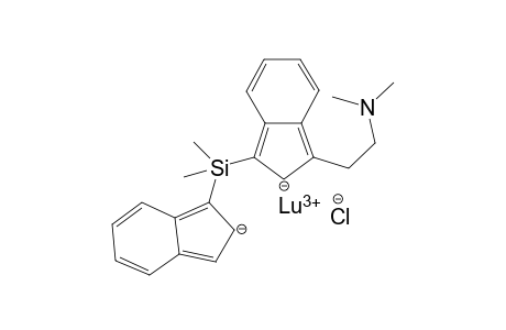 lutetium(III) 1-((2H-inden-2-id-1-yl)dimethylsilyl)-3-(2-(dimethylamino)ethyl)-2H-inden-2-ide chloride