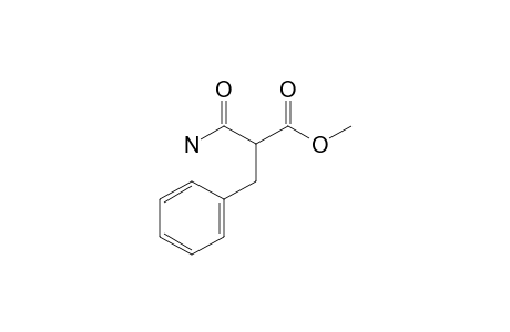 2-benzylmalonamic acid, methyl ester