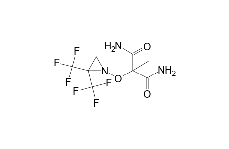 propanediamide, 2-[[2,2-bis(trifluoromethyl)-1-aziridinyl]oxy]-2-methyl-