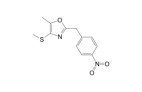 5-methyl-4-(methylthio)-2-(4-nitrobenzyl)oxazole