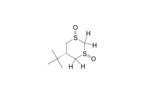 RAC-(1R,3R)-5-TERT.-BUTYL-1,3-DITHIANE-1,3-DIOXIDE