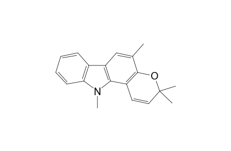 Girinimbine, me derivative