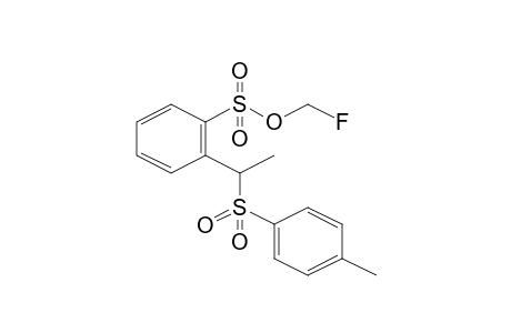2-(1-tosylethyl)benzenesulfonic acid fluoromethyl ester