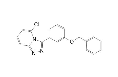 3-(3-Benzyloxy-phenyl)-5-chloro-[1,2,4]triazolo[4,3-a]pyridine