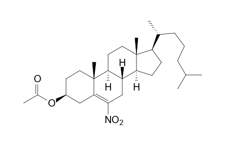6-Nitrocholest-5-en-3β-ol, acetate