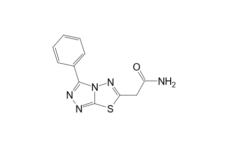 6-(Aminocarbonylmethyl)-3-phenyl-s-triazolo[3,4-b][1,3,4]thiadiazole