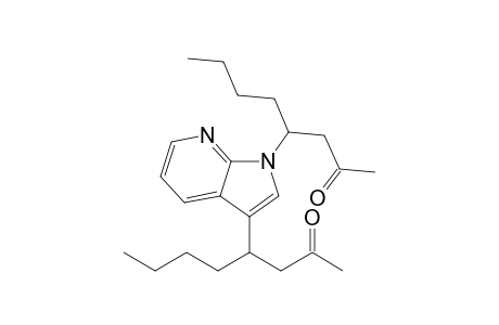 4-[1-(1-acetonylpentyl)pyrrolo[2,3-b]pyridin-3-yl]octan-2-one