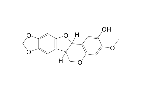 6a,12a-dihydro-3-methoxy-6H-[1,3]dioxolo[5,6]benzofuro[3,2-c][1]benzopyran-2-ol