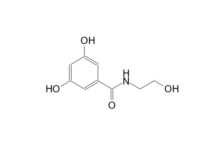 3,5-dihydroxy-N-(2-hydroxyethyl)benzamide