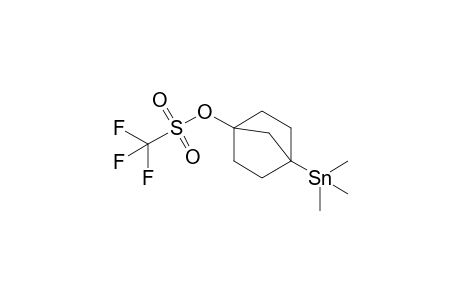 4-(Trimethylstannyl)bicyclo[2.2.1]heptan-1-ol triflate
