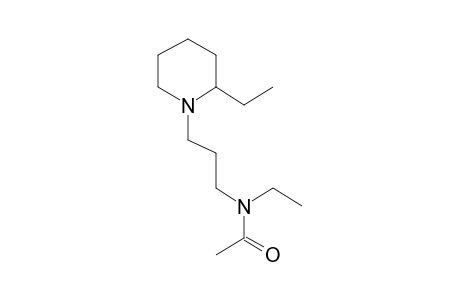 N-[3-(Acetylethylamino)propyl]-2-ethylpiperidine