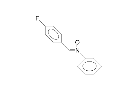 (Z)-N-[(4-Fluorophenyl)-methylene]-benzenamine-N-oxide