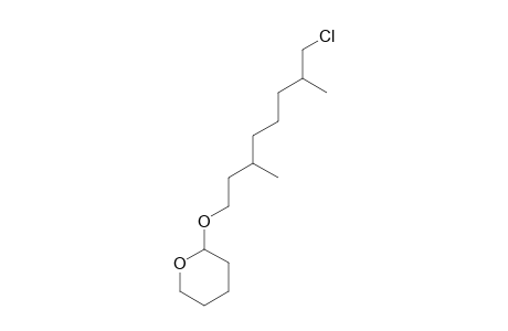 2-(8-Chloro-3,7-dimethyl-octa-2,6-dienyloxy)tetrahydropyran