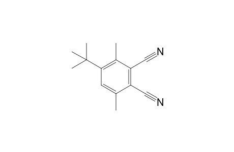 4-(1,1-Dimethylethyl)-3,6-dimethyl-1,2-benzenedicarbonitrile