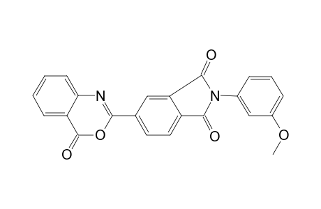 2-(3-Methoxyphenyl)-5-(4-oxidanylidene-3,1-benzoxazin-2-yl)isoindole-1,3-dione