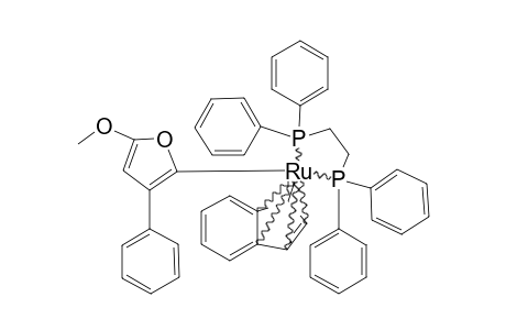 (5-ETA-C9H7)(DPPE)RU-C=C(PH)CH=C(OCH3)O