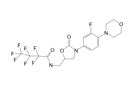 Linezolide artifact (deacetyl-) HFB