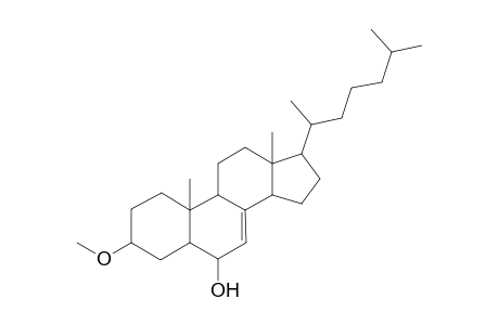 1H-Cyclopenta[a]phenanthren-6-ol,2,3,4,5,6,9,10,11,12,13,14,15,16,17-tetradecahydro-17-(1,5-dimethylhexyl)-3-methoxy-10,13-dimethyl