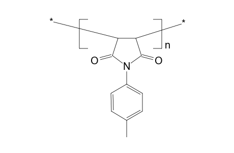 Poly(n-p-tolylmaleic imide)