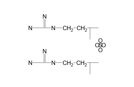 isopentylguanidine, sulfate(2.1)