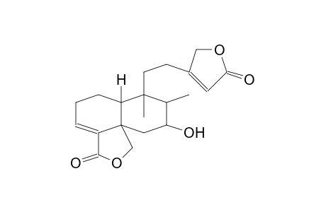 8b,9a-Carboxylatomethano-4b-(2-[4-oxa-cyclopent-3-ene-2-onyl]ethyl)-3a,4a-dimethyl-trans-decalin-7-en-2a-ol