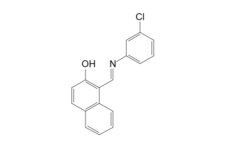 1-[N-(m-chlorophenyl)formimidoyl]-2-naphthol