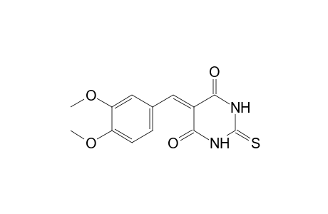 2-thio-5-veratrylidenebarbituric acid