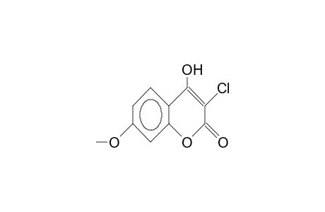 3-CHLOR-4-HYDROXY-7-METHOXYCOUMARIN