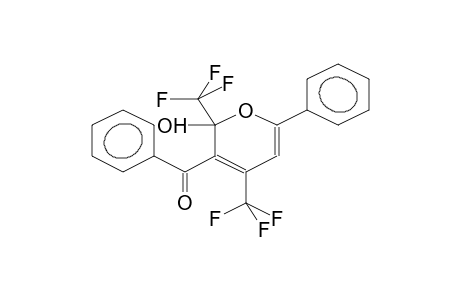 3-BENZOYL-2,4-BIS(TRIFLUOROMETHYL)-2-HYDROXY-6-PHENYL-ALPHA-PYRAN